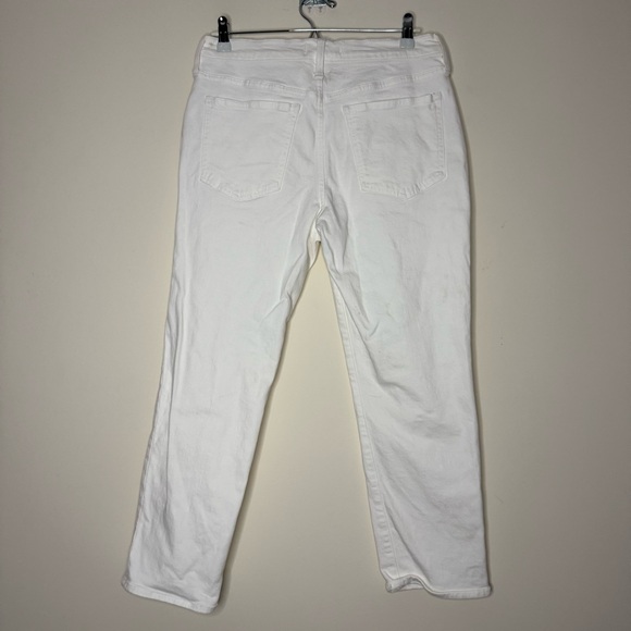 MADEWELL The Perfect Vintage Straight Leg Jean in White - Picture 5 of 9